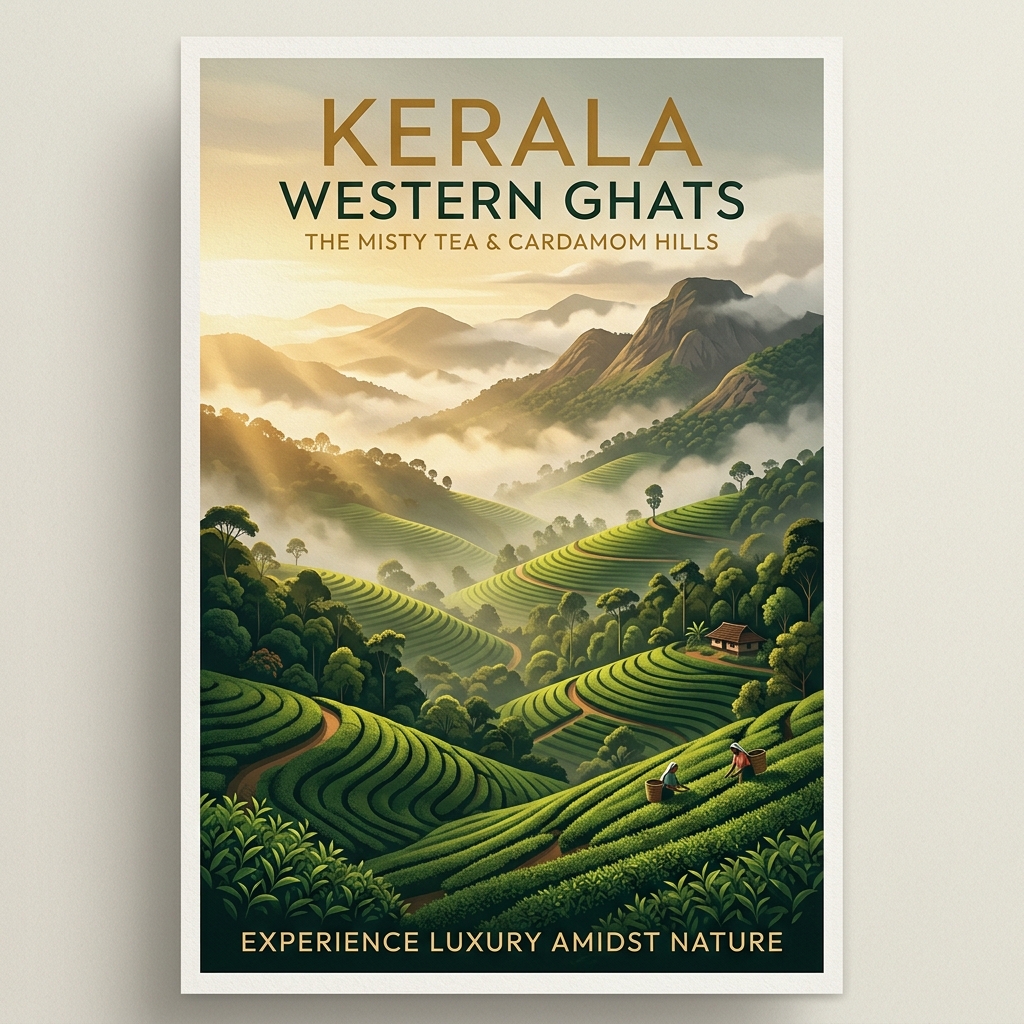Western Ghats Kerala Spice Plantation
